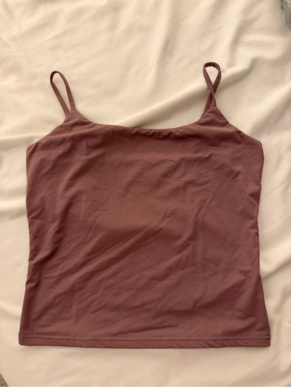 Women's Mauve Spaghetti Strap Tank Top